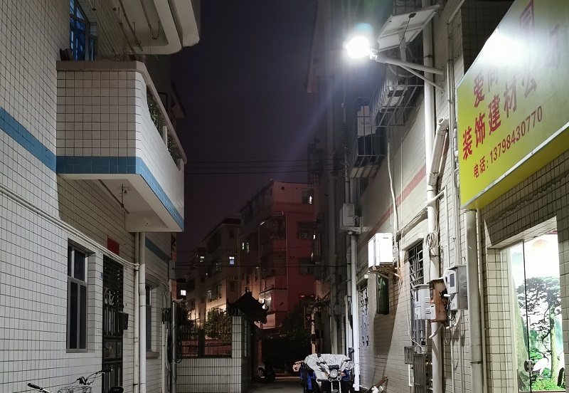 太陽能路燈光控感應(yīng)器工作示意